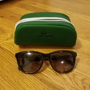 Lacoste sunglasses with case